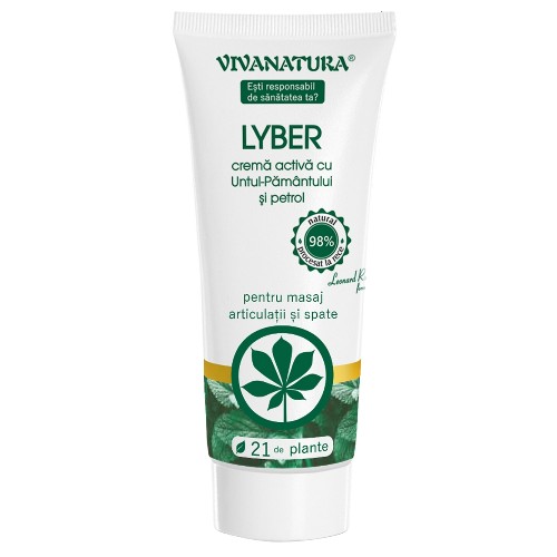 Crema Lyber cu Untul Pamintului 75ml Vivanatura