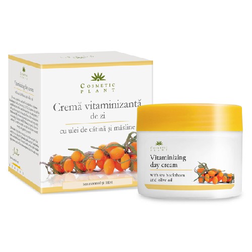 Crema Vitaminizanta de Zi Catina+Masline 50ml Cosmetic Plant vitamix.ro