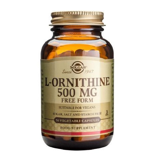 L-Ornithine 500mg 50cps Solgar