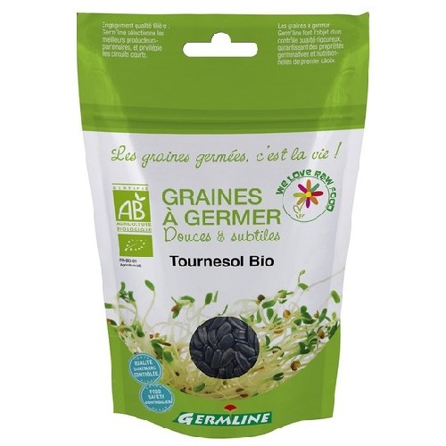 Seminte de Floarea Soarelui pentru Germinat Bio 100gr Germline