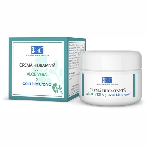 Crema Hidratanta Aloe Vera Si Acid Hialuronic 50 ml Tis