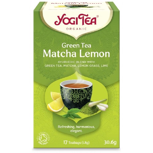 Ceai Verde Matcha Cu Lamaie, 17pl, Pronat