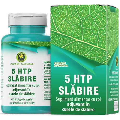 5-HTP Slabire 60cps Hypericum