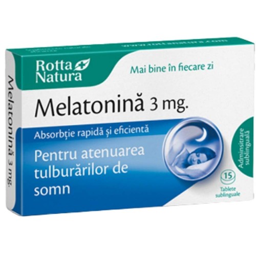 Melatonina 3mg 15cpr Rotta Natura