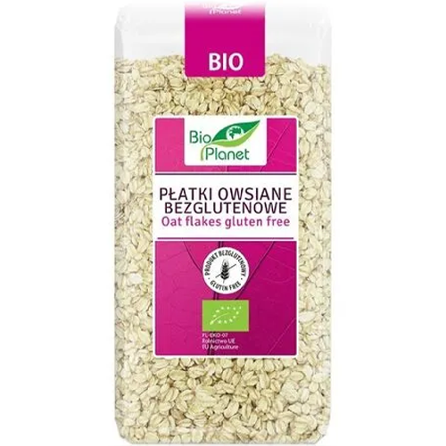 Fulgi de Ovaz Fara Gluten Bio 600gr  Bio Planet