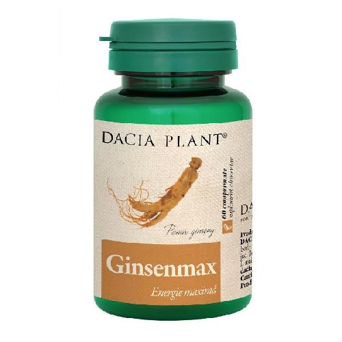 Ginsenmax 60cpr Dacia Plant vitamix poza