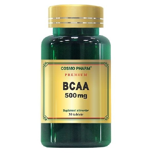 BCAA Premium 500mg 30tbl, Cosmo Pharm vitamix.ro