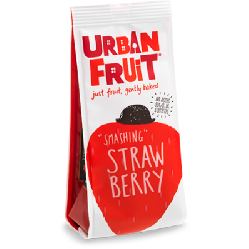 Fructe Uscate Feliate -Capsuni- 90gr Urban Fruit vitamix poza