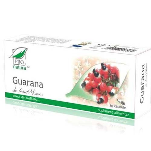 Guarana, 30cps, Pro Natura vitamix.ro