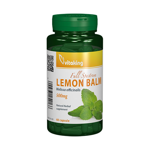 Lemon Balm 500mg 60cps (Roinita) Vitaking