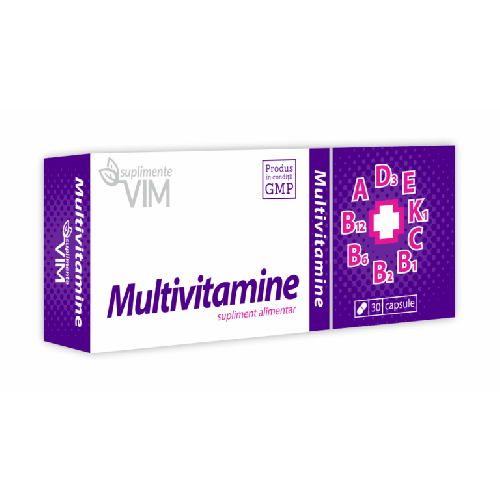 Multivitamine 30 caps. Suplimente VIM vitamix poza