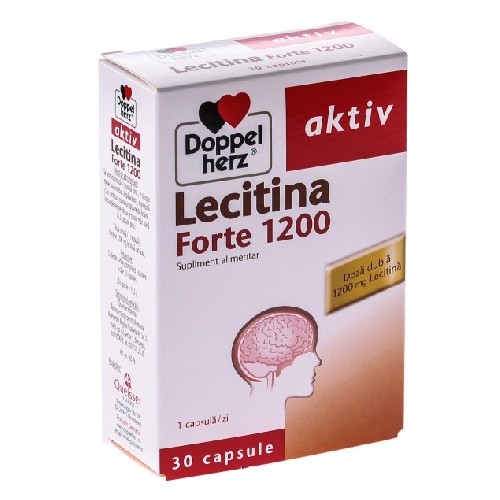 Lecitina Forte 1200mg 30cps Doppel Herz
