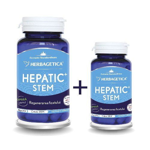 Hepatic Stem 60+10cps Herbagetica vitamix.ro