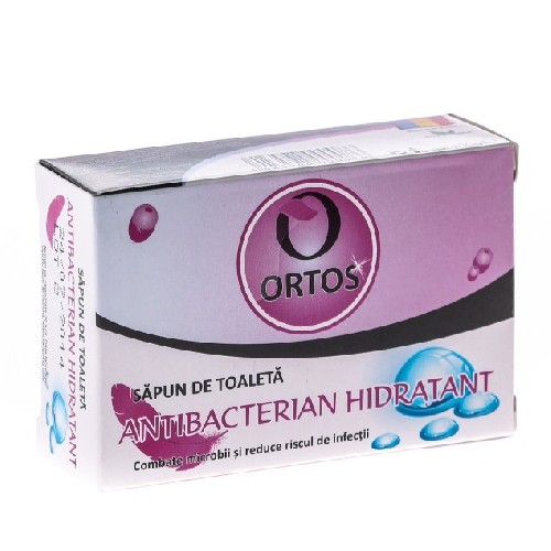 Sapun Antibacterian Hidratant 100gr Ortos imagine produs la reducere