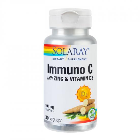 Imuno C Zinc si Vitamina D3 30cps Secom