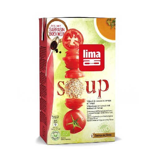 Supa de Rosii cu Hrisca Bio 1l Lima imagine produs la reducere