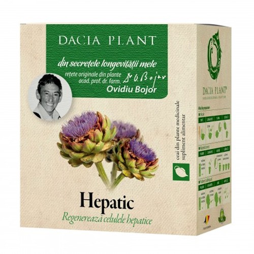 Ceai Hepatic 50gr Dacia Plant imgine