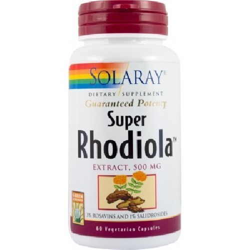 Super Rhodiola Extract 500mg 60cps Secom