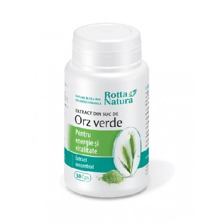 Extract din Suc de Orz Verde 30cps Rotta vitamix poza