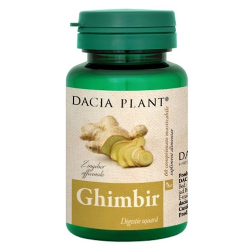 Ghimbir 60cpr Dacia Plant imgine