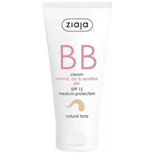 Crema BB pentru ten normal sau uscat, 15 SPF, 50ml, Ziaja