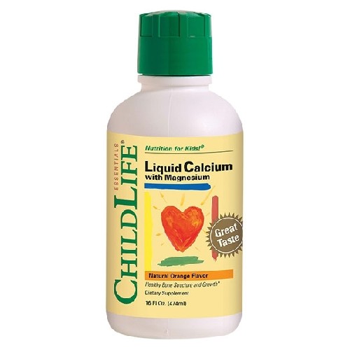 Calcium With Magnesium 474ml Childlife Secom