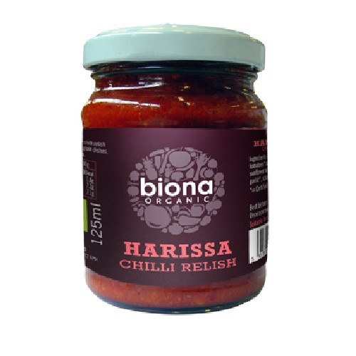 Sos Chilli Harissa Bio 125gr Biona vitamix.ro