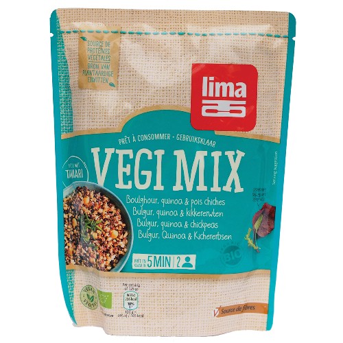 Vegi Mix Bulgur, Quinoa si Naut Bio 250gr Lima
