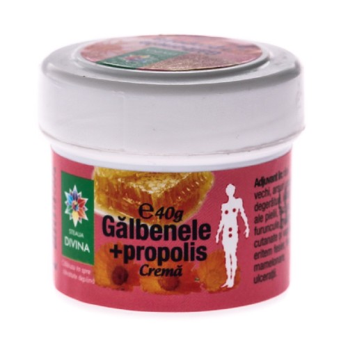 Crema Galbenele Cu Propolis 40g Steaua Divina