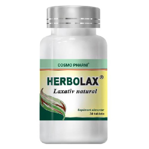 Herbolax 30cpr Cosmopharm vitamix poza