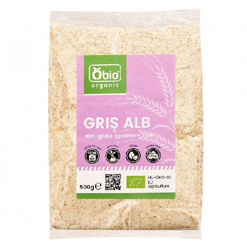 Gris Alb Din Grau Spelta Bio 500g