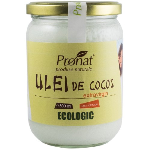 Ulei Cocos Extravirgin, 500ml, Pronat