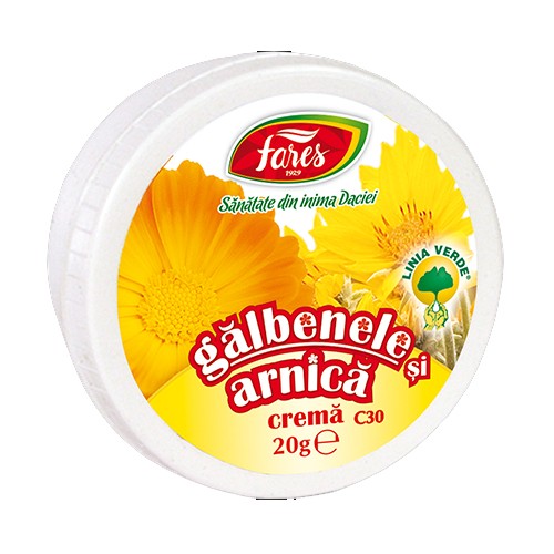 Crema Galbenele si Arnica, 20g, Fares