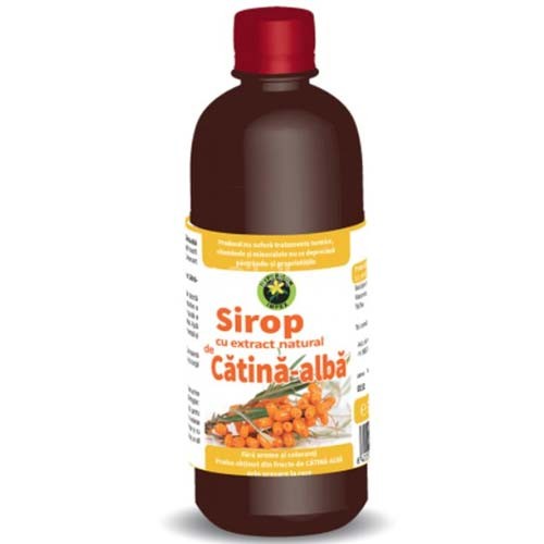 Sirop de Catina Alba cu Zahar 500ml Hypericum