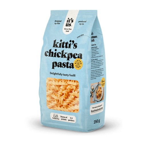 Fusilli din Naut fara Gluten 250gr It`s Us