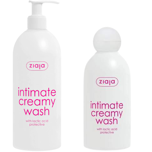 Pachet Lotiune pt Igiena Intima cu Acid Lactic 500ml + Cadou 200ml  Ziaja