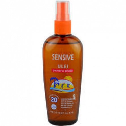 Ulei Plaja Spray SPF20 Cu Masline 150ml Sensive