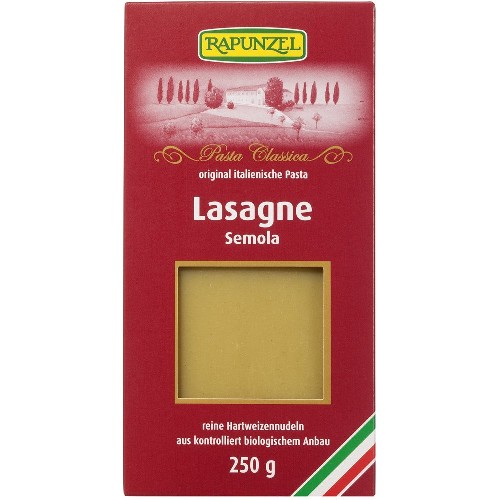 Lasagne semola, 250g, Rapunzel vitamix.ro
