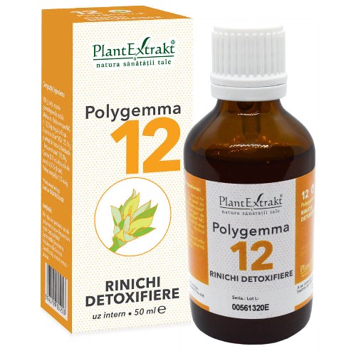 Polygemma 12-Rinichi Detoxifiere- 50ml Plantextrakt vitamix.ro