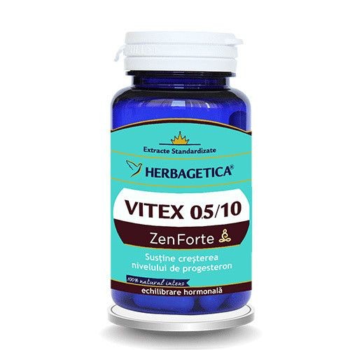 Vitex 05/10 60cps Herbagetica vitamix poza