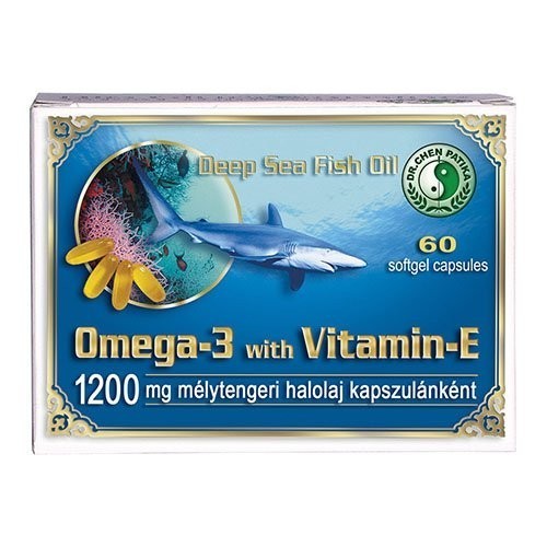 Omega 3 + Vitamina E 1300mg 60cps Dr.Chen vitamix.ro imagine noua reduceri 2022