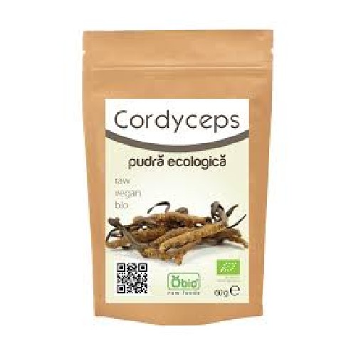 Cordyceps Pulbere Eco, 60gr, Obio vitamix.ro