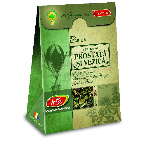 Ceaiul V pentru Prostata si Vezica 50gr Fares vitamix.ro imagine noua reduceri 2022