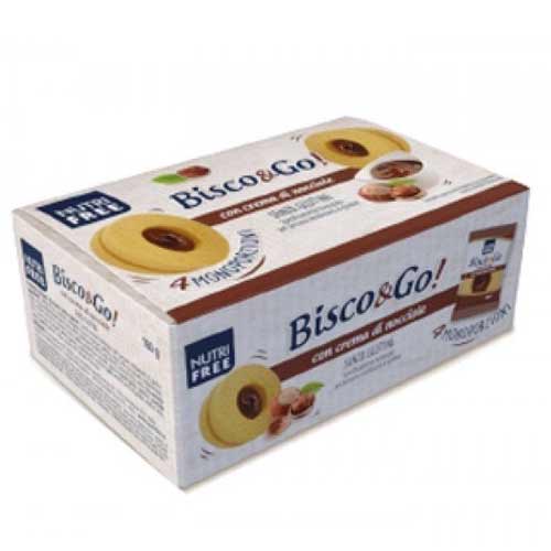 Biscuiti Bisco&Go Cu Alune, 160g, NutriFree 