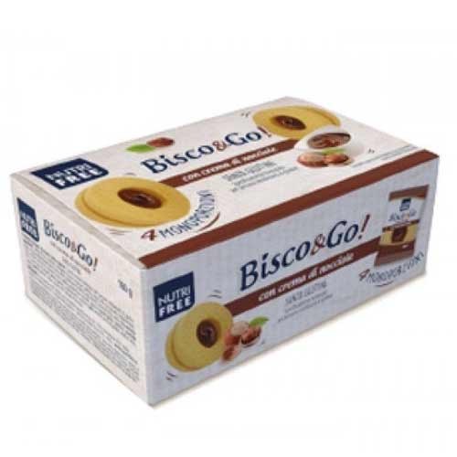 Biscuiti Bisco&Go Cu Alune, 160g, NutriFree vitamix.ro