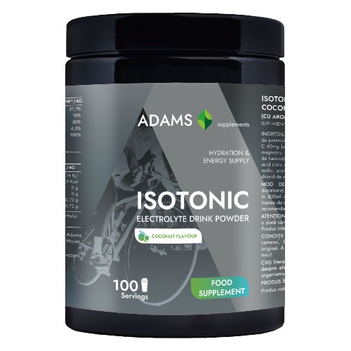 Isotonic Electrolyte Drink (Coconut), 400gr, Adams