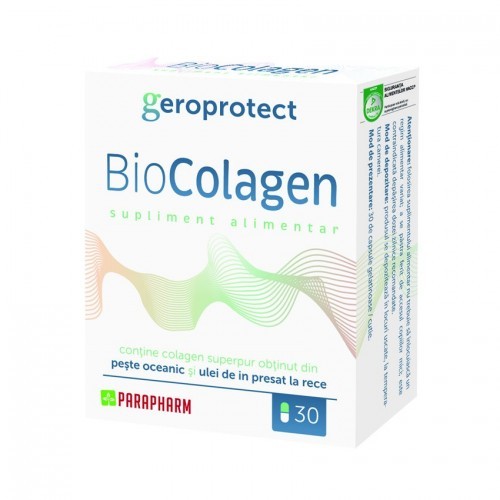 Biocolagen 30cps Parapharm vitamix.ro imagine noua reduceri 2022