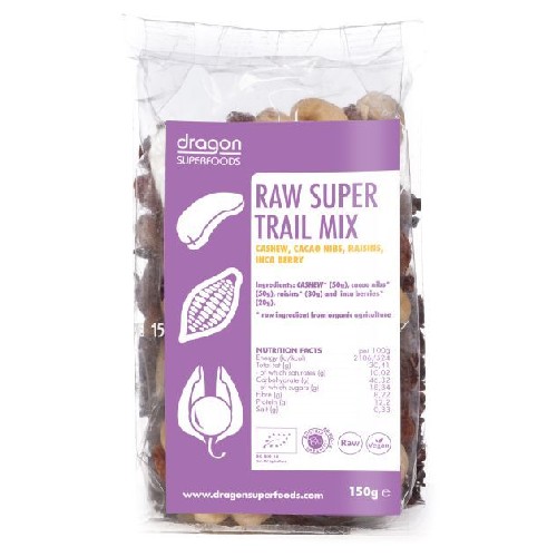Super Mix Raw (Incan Berry, Caju, Miez Boabe Cacao) Bio 150gr