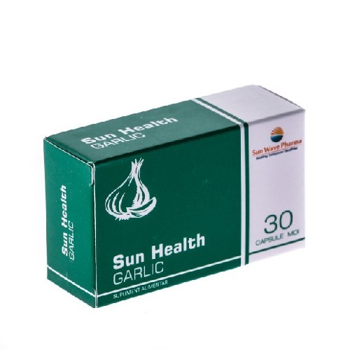 Sun Health Garlic 30cps moi SunWave