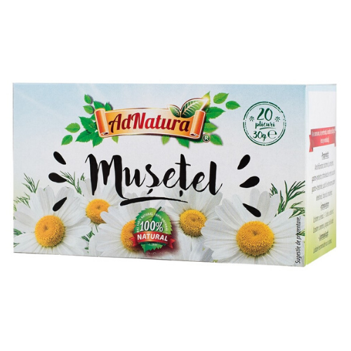 Ceai Musetel, 25dz, AdNatura vitamix.ro